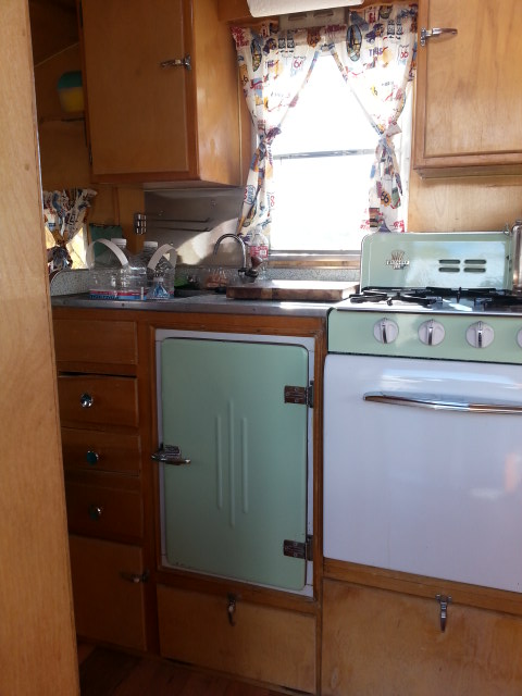 Cardinal Travel Trailer Interior All Original