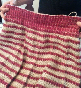 Chanel Skirt. Pleated waistband