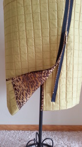 Quilted Skirt and Lining