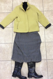 With RTW Pea Green Jkt